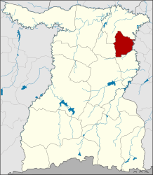 Distretto di Non Narai – Mappa