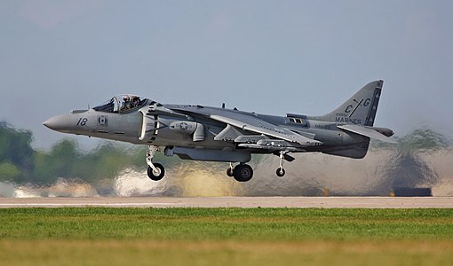 McDonnell Douglas AV-8B Harrier II at VMA-231, by Paulmaz (edited by Fir0002)