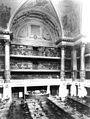 Salle de lecture lors de l'ouverture en 1895 cliché BNU.