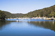 View of the marina at Bobbin Head