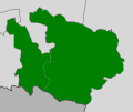 Map of Checheno-Ingush Autonomous Oblast