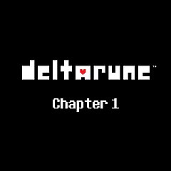 Cover for Toby Fox's soundtrack to the first chapter of Deltarune, 2018