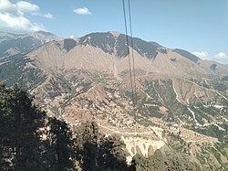 Mountainous areas in the east of Kathua