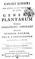 Genera Plantarum நூல்