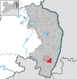 Großhennersdorf i distriktet Görlitz.