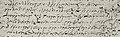 Roman letter in Old Roman cursive, ca. AD 50 from Claudius' reign, showing handwritten long i's: rebus iis · iúdicibus (line 2), imponátur qui · intrá (line 3).