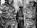 烏干達總統阿明與扎伊尔總統蒙博托，攝於1977年。
