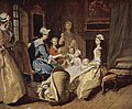 Pamela erzählt eine Kindergeschichte, Joseph Highmore, 1743-1745