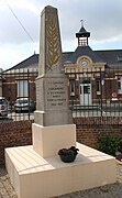 Le monument aux morts.