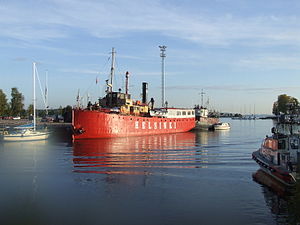 Feuerschiff HELSINKI in Hamina, 2008