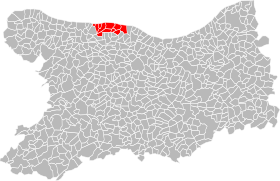 Localisation de Communauté de communes de Bessin, Seulles et Mer