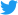 Twitter的logo，一个风格化的小蓝鸟