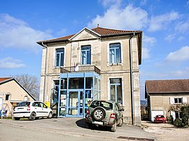 The town hall in Montenois