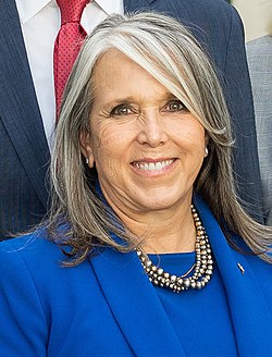 Michelle Lujan Grisham vuonna 2021.