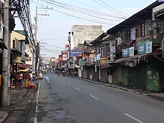 National Road, Gumaca Poblacion westbound