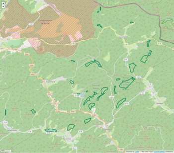 Rochers et tourbières du pays de Bitche.