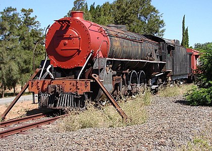 NBL-built no. 2828, staged at Vink siding near Robertson, 11 January 2008.