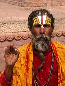Sadhu man, by PICQ