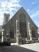 Saint-Jean-du-Doigt : église paroissiale, le chevet.