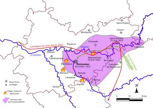 Les révoltes huguenotes dans le bastion protestant du Tarn-et-Garonne (1621-1628)