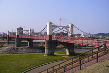 玉手橋（柏原市側から撮影）