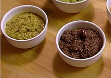 Tapenade verte et noire