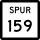State Highway Spur 159 marker