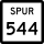 State Highway Spur 544 marker