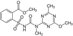 Strukturformel von Tribenuron-methyl