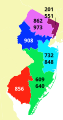 Image 28New Jersey's telephone area codes (from New Jersey)