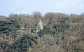 Vue de Vieille Cour depuis le viaduc du Hâvre, à Oudon.