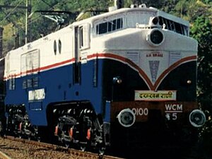 WCM-5 is the first fully made in India locomotive