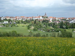 View towards Weil im Schönbuch