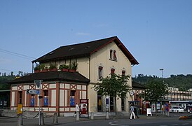 La stazione ferroviaria di Wettingen