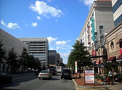 Chevy Chase Pavilion (right) and Neiman Marcus (left), 2008.