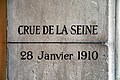 Repère de crue.