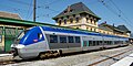 Image 26A train at Latour-de-Carol (La Tor de Querol), one of the two stations serving Andorra. Andorra has no railways, although the line connecting Latour-de-Carol and Toulouse, which in turn connects to France's TGVs at Toulouse, runs within two kilometres (1.2 miles) of the Andorran border. (from Andorra)