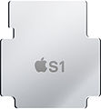 An illustration of the Apple S1 integrated computer (defunct)