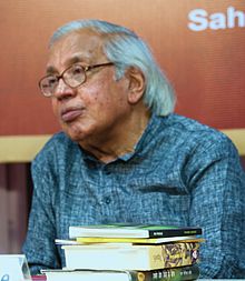 With his books at a seminar in IGNOU