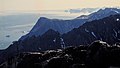 La côte de Blosseville, vue vers le sud depuis Tuttilik