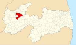 Location of Pombal