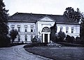 Château de Buckow, construit en 1663, avec une façade par Schinkel vers 1802, démoli en 1948