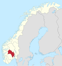 Buskerud fylke i Norge.