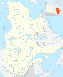 CYOY is located in Quebec