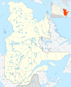 Bagotville is located in Quebec