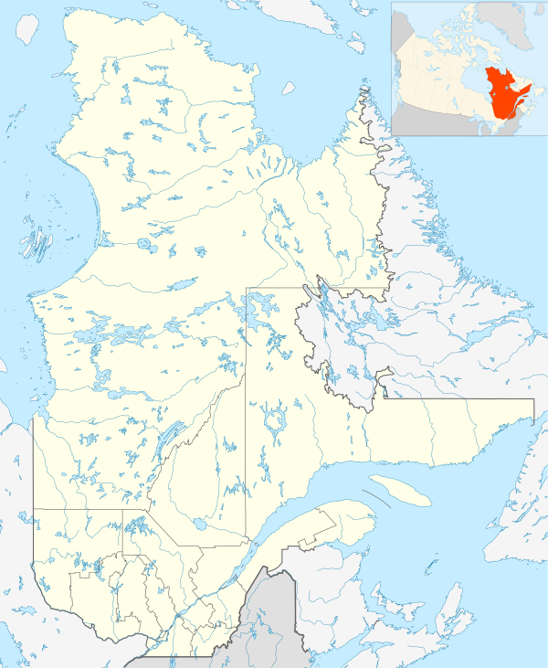 Carte du Québec