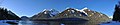 Mount Lindeman (left) and Mt. Webb (right) from Chilliwack lake