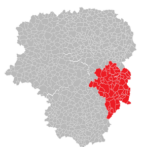 Localisation de Haute-Corrèze Communauté