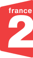 Logo of France 2 from 7 January 2002 till 7 April 2008