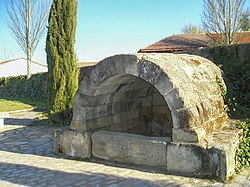 Roman fountain.